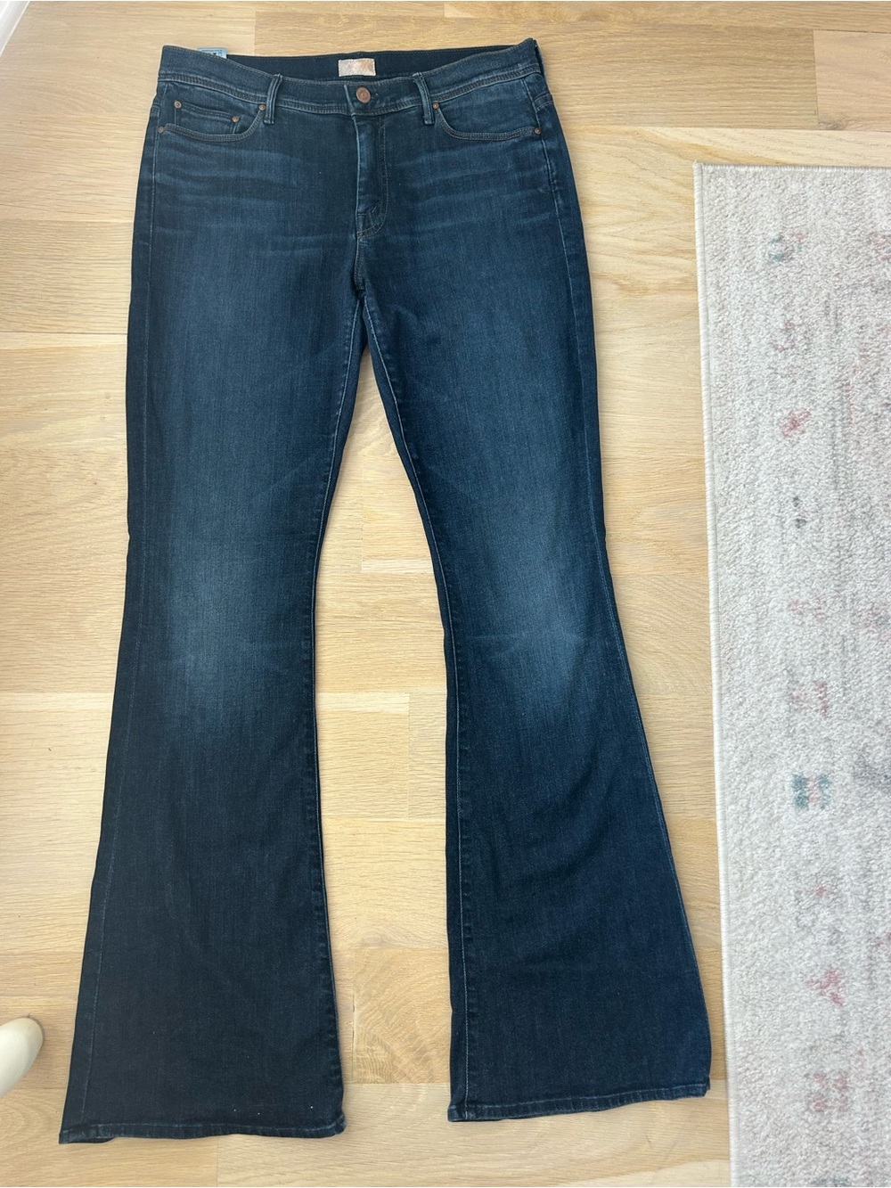 MOTHER Dark Indigo Flare Jeans - Women's